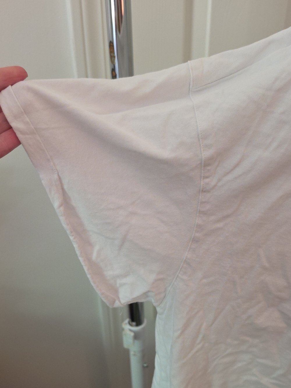 nuuds XXXL Vintage Cotton Off The Shoulder T-Shirt - Picture 4 of 6